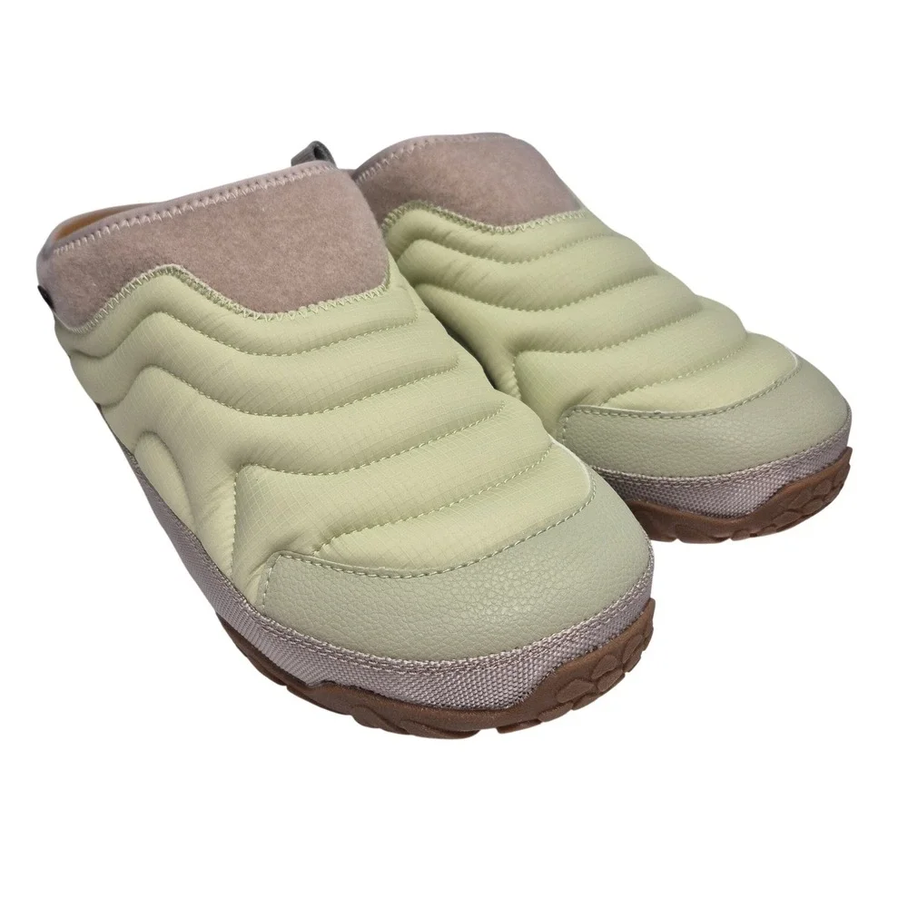 Teva ReEmber Terrain Slip On Quilted Light Sage Green Mules Shoes Men's Size 12